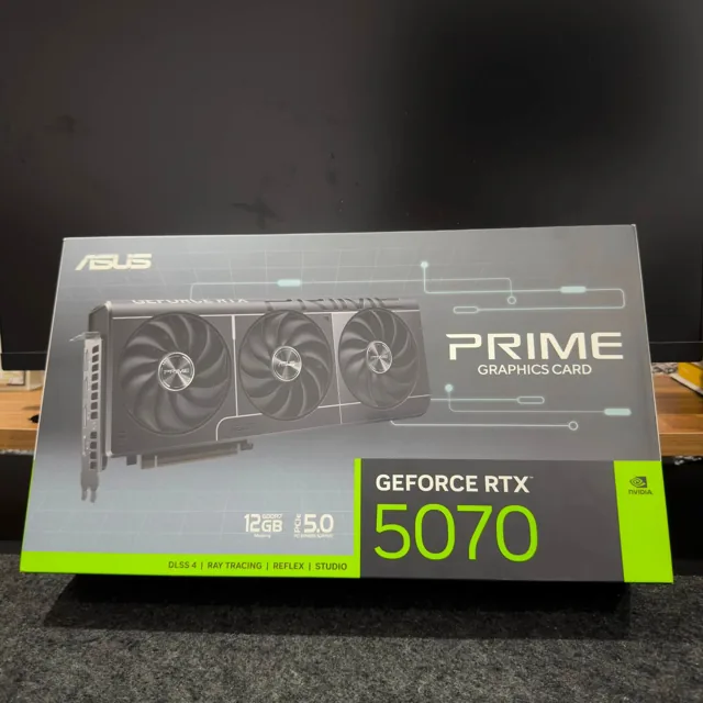 ASUS Prime GeForce RTX 5070 box